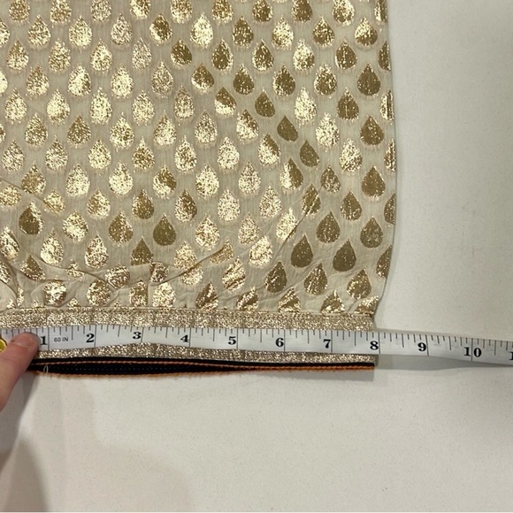 Indian Satin Silk Ladies Plus Size Alibaba Harem Pants Baggy Gold,Lined,size S - Picture 7 of 12